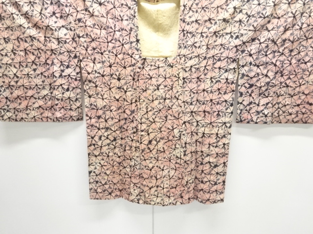 アンティーク　本絞り道行コート